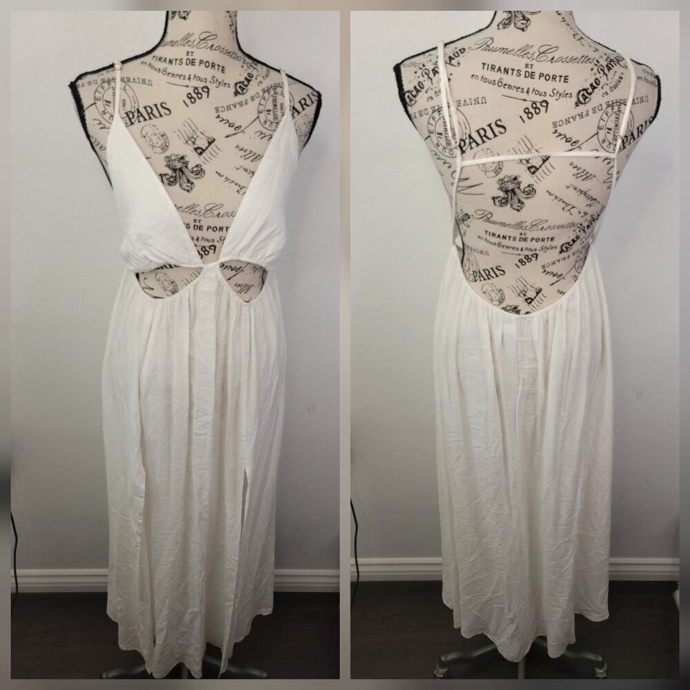 Hello Molly White Midi Dress - Picture 3 of 16
